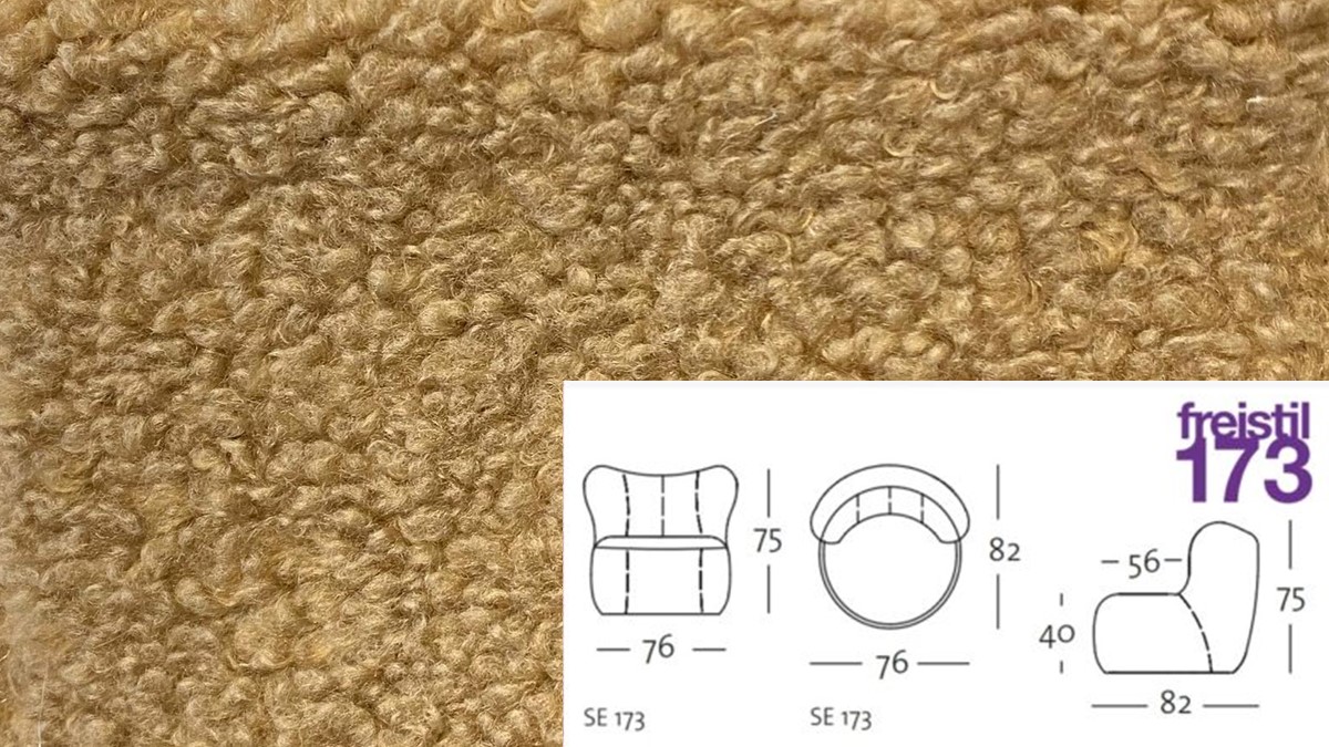 freistil173 Teddybär-Sessel im Stoff #6533