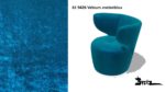 Bretz CROISSANT Drehsessel im Bezug 61 9426 enzianblau