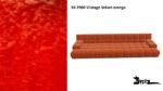 Bretz OCEAN 7 Sofa Uli-U-Ure im Bezug #642960 Vintage Velvet orange
