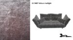 Bretz OHLINDA Sofa F118 im Bezug #619487 Velours twilight