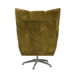 Bretz CLOUD 7 Sessel Hangout B122 aus der Rückansicht im Bezug 641978 gold green