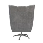 Bretz CLOUD 7 Sessel Hangout B122 aus der Rückansicht im Bezug 659681 feather gray