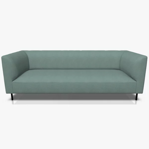 freistil 160 Sofa in der Breite ca. 222 cm im Stoff-Bezug 5471 pastelltürkis