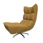 Bretz CLOUD 7 Sessel Hangout B122 aus der seitlichen Perspektive im Bezug 657275 caramel