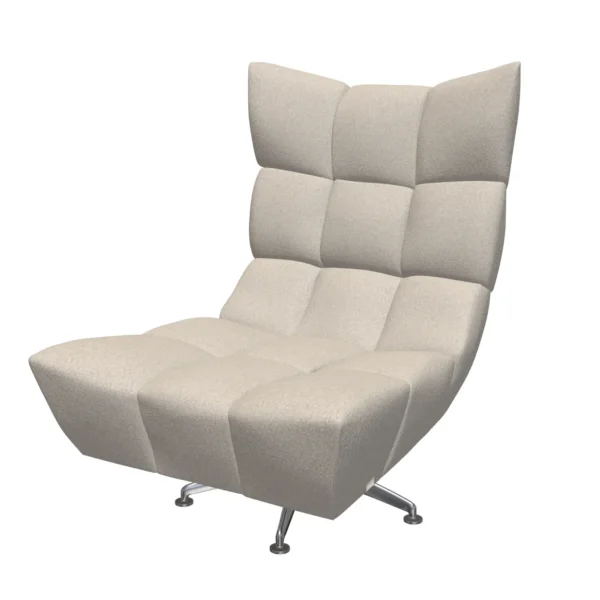 Bretz CLOUD 7 Sessel Hangout B122 im Bezug 616542 snowflake