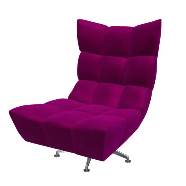 Bretz CLOUD 7 Sessel Hangout B122 im Bezug 619417 brombeere