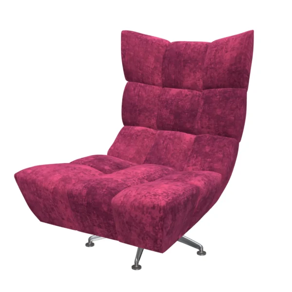 Bretz CLOUD 7 Sessel Hangout B122 im Bezug 641916 pink