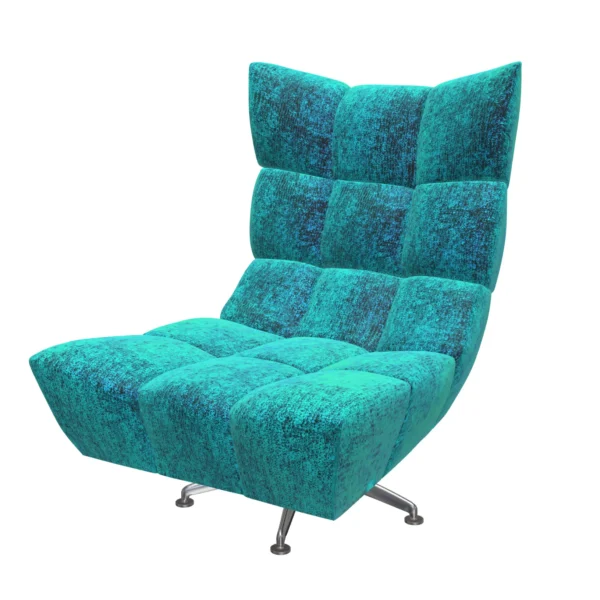 Bretz CLOUD 7 Sessel Hangout B122 im Bezug 650322 blue moss