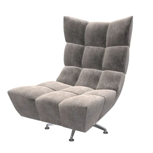 Bretz CLOUD 7 Sessel Hangout B122 im Bezug 668480 eisgrau