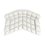 Bretz CLOUD 7 Sofa G154 aus der Vogelperspektive im Bezug 619440 vanilla