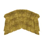 Bretz CLOUD 7 Sofa G154 aus der Vogelperspektive im Bezug 641978 gold green