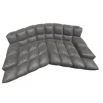 Bretz CLOUD 7 Sofa G154 im Bezug 631584 grey drops