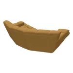 Bretz CLOUD 7 Sofa G154 in der Rückansicht im Bezug 657275 caramel