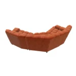 Bretz CLOUD 7 Sofa Z154 aus der Rückansicht im Bezug 642960 orange