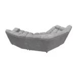 Bretz CLOUD 7 Sofa Z154 aus der Rückansicht im Bezug 659681 feather grey