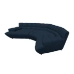 Bretz CLOUD 7 Sofa Z154 aus der seitlichen Perspektive im Bezug 657224 wild ocean