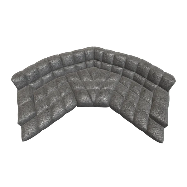 Bretz CLOUD 7 Sofa Z154 im Bezug 631584 grey drops