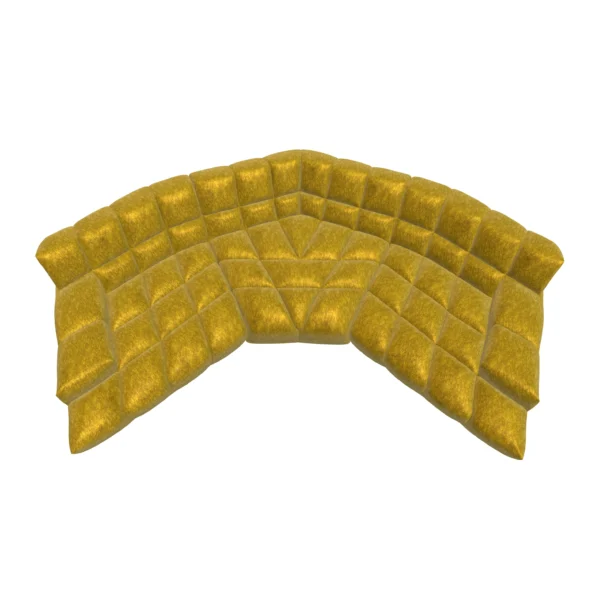 Bretz CLOUD 7 Sofa Z154 im Bezug 642975 gold