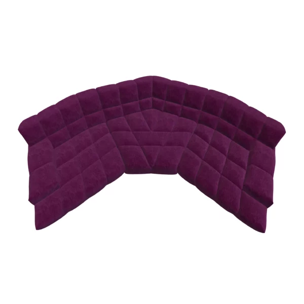 Bretz CLOUD 7 Sofa Z154 im Bezug 668417 deep purple