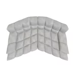 Bretz CLOUD 7 Sofa G154 aus der Vogelperspektive im Bezug 659680 moon dust