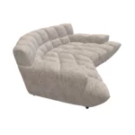 Bretz CLOUD 7 Sofa G154 aus der seitlichen Perspektive im Bezug 667542 nuvola