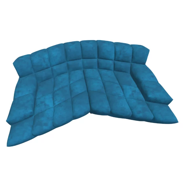 Bretz CLOUD 7 Sofa G154 im Bezug 662428 blue hour