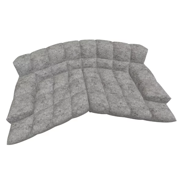 Bretz CLOUD 7 Sofa G154 im Bezug 667583 grigio