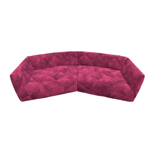 Bretz TERATAI Riesensofa G106 im Bezug 641916 pink