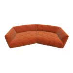 Bretz TERATAI Riesensofa G106 im Bezug 642960 orange