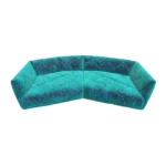 Bretz TERATAI Riesensofa G106 im Bezug 650322 blue moss