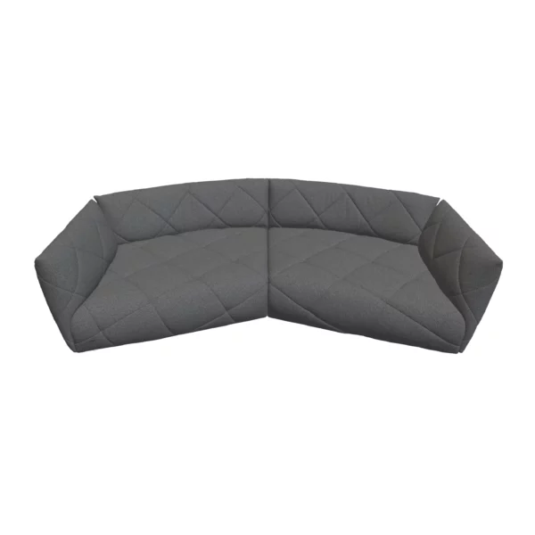 Bretz TERATAI Riesensofa G106 im Bezug 657280 stone grey