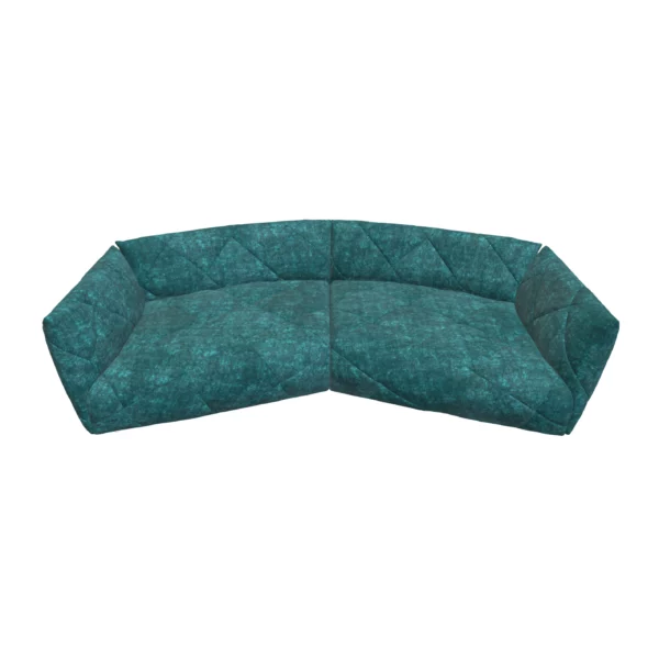 Bretz TERATAI Riesensofa G106 im Bezug 659632 lagoon blue