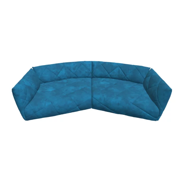 Bretz TERATAI Riesensofa G106 im Bezug 662428 blue hour