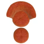 Bretz TERATAI Sessel & Hocker A106 & C106 aus der Vogelperspektive im Bezug 642960 orange