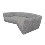 Bretz TERATAI Sofa G106 aus der seitlichen Perspektive im Bezug 667583 grigio