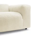 freistil 187 Sofa mit Longchair links 4600 weiss