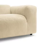 freistil 187 Sofa mit Longchair links 4601 elfenbein