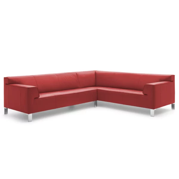 Pode INSERT Ecksofa im Leder-Bezug Fusion 1077 salsito