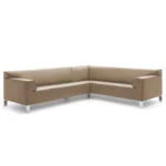 Pode INSERT Ecksofa im Leder-Bezug Fusion 1107 oat