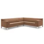 Pode INSERT Ecksofa im Leder-Bezug Fusion 2960 cookie