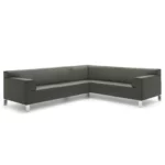 Pode INSERT Ecksofa im Leder-Bezug Fusion 3906 truffle