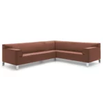 Pode INSERT Ecksofa im Leder-Bezug Fusion 4100 chile