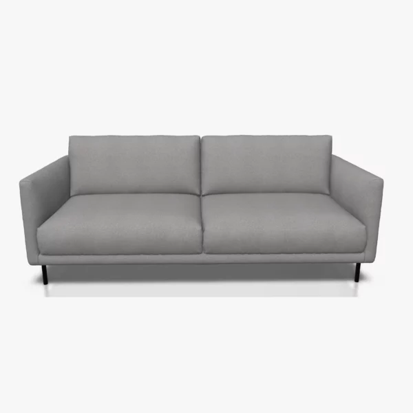 freistil 133 Sofa in der Breite ca. 202 cm im Stoff-Bezug 1050 signalgrau