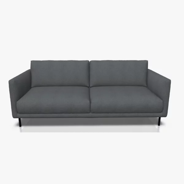 freistil 133 Sofa in der Breite ca. 202 cm im Stoff-Bezug 1052 graphitgrau