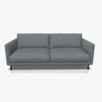 freistil 133 Sofa in der Breite ca. 202 cm im Stoff-Bezug 1055 basaltgrau