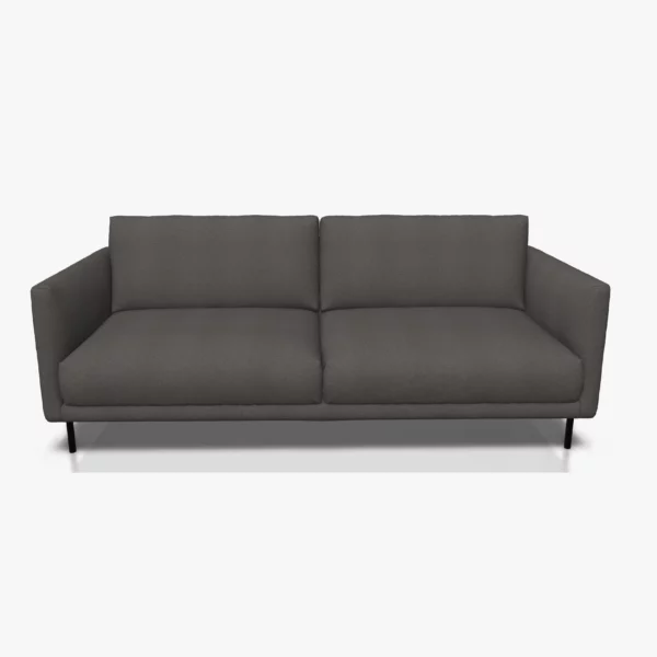 freistil 133 Sofa in der Breite ca. 202 cm im Stoff-Bezug 3041 zeltgrau