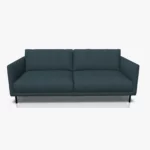 freistil 133 Sofa in der Breite ca. 202 cm im Stoff-Bezug 3042 graublau