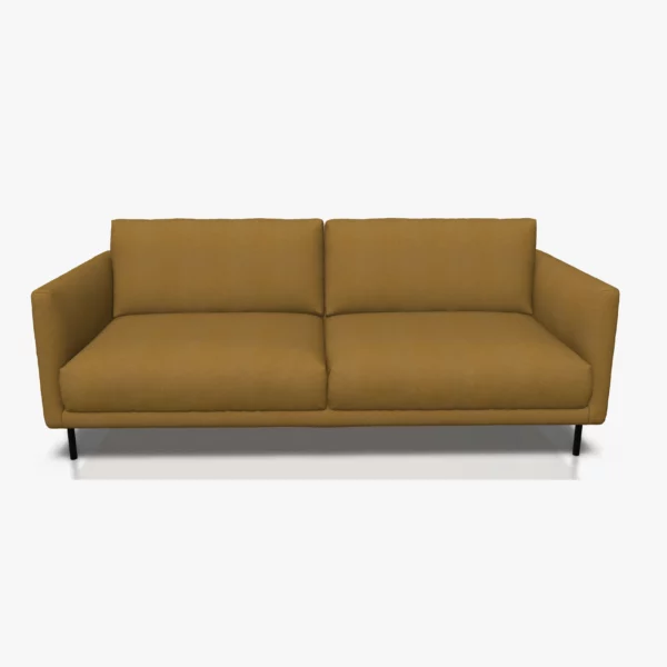 freistil 133 Sofa in der Breite ca. 202 cm im Stoff-Bezug 3045 braunbeige