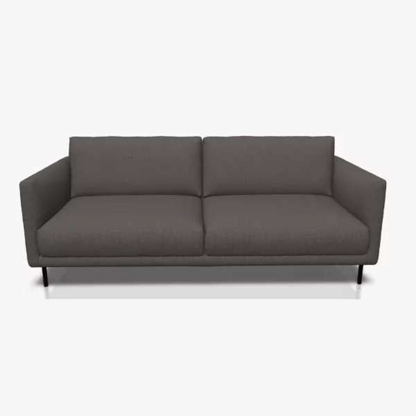 freistil 133 Sofa in der Breite ca. 202 cm im Stoff-Bezug 4019 braungrau