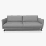 freistil 133 Sofa in der Breite ca. 222 cm im Stoff-Bezug 1050 signalgrau